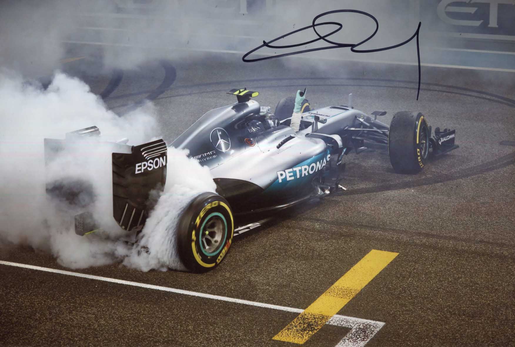 Nico Rosberg Autograph Autogramm | ID 15653049172349