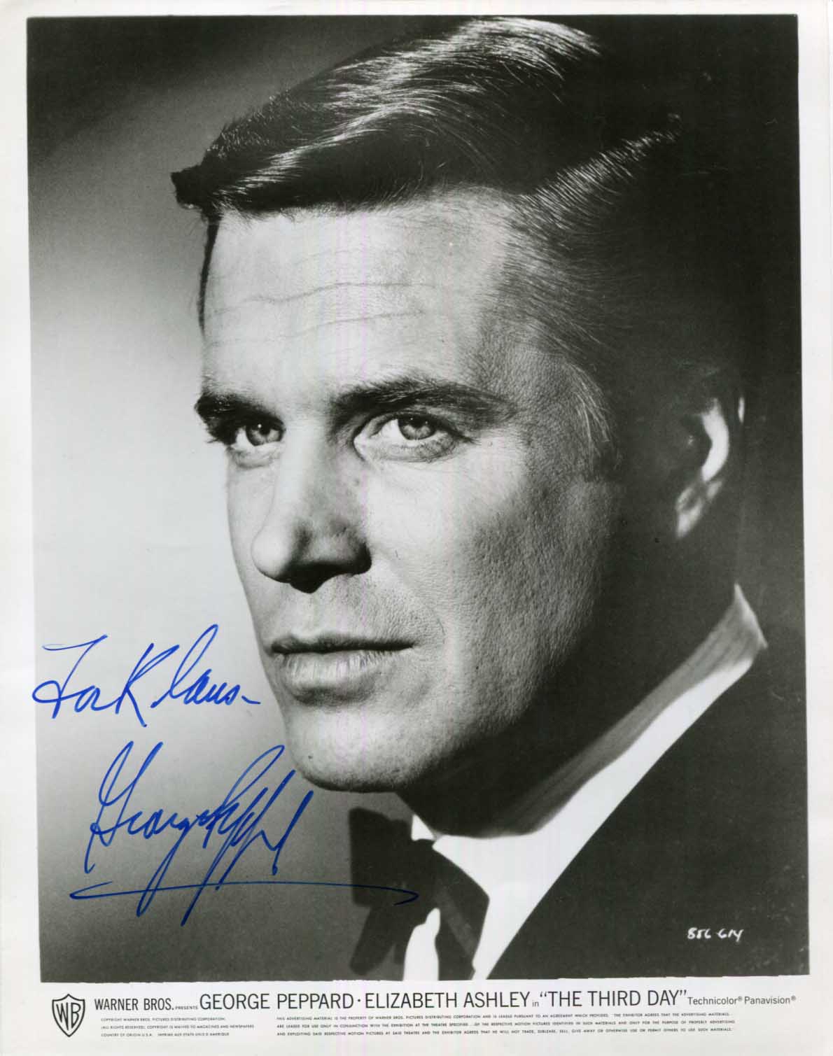 George Peppard Autograph Autogramm | ID 15660557992317