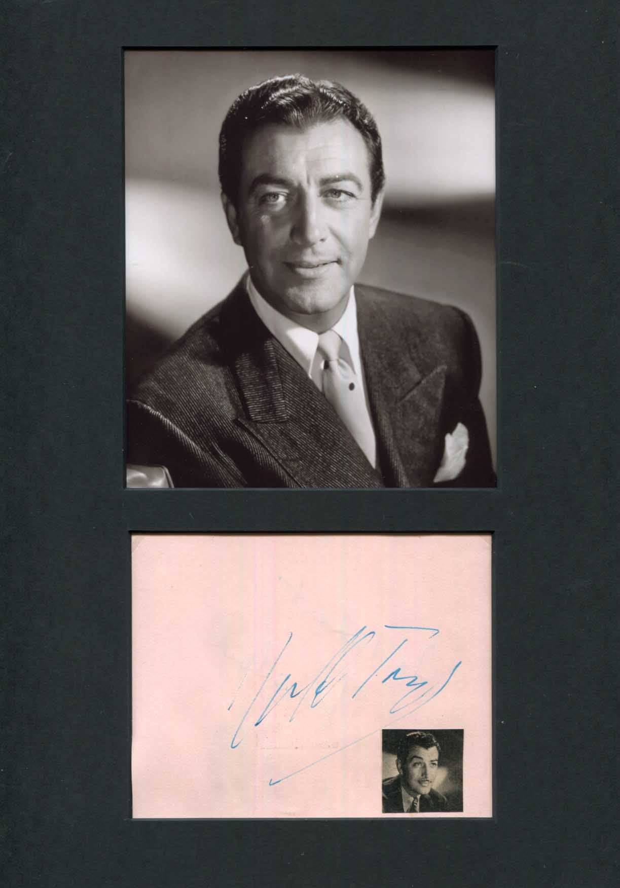 Robert Taylor Autograph Autogramm | ID 15661010551165