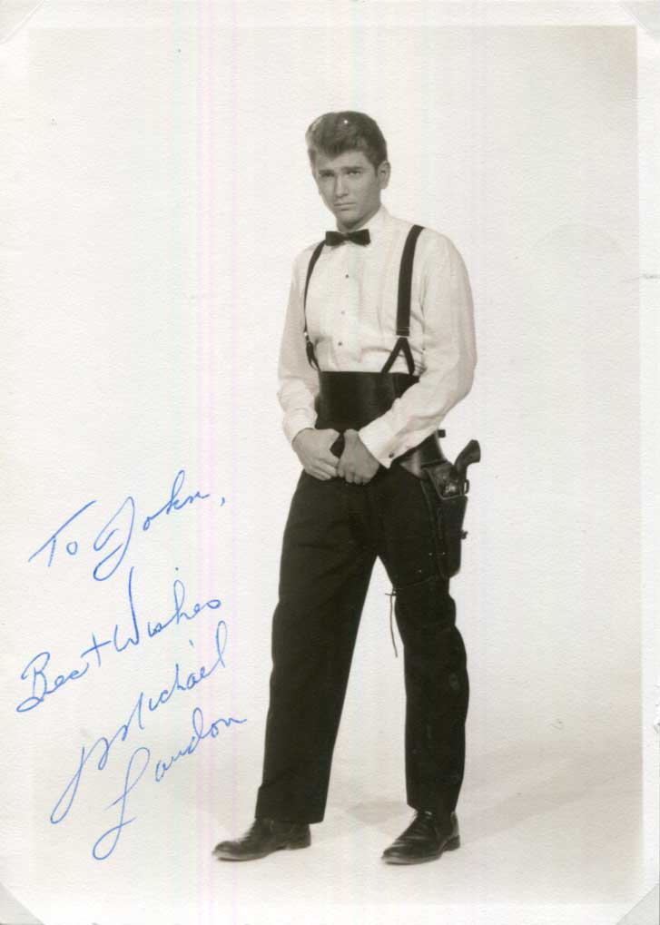 Michael Landon Autograph