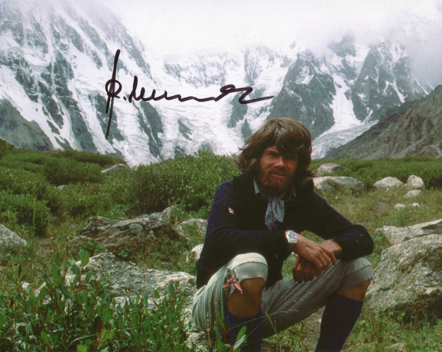 Reinhold Messner Autograph Autogramm | ID 15662509031805