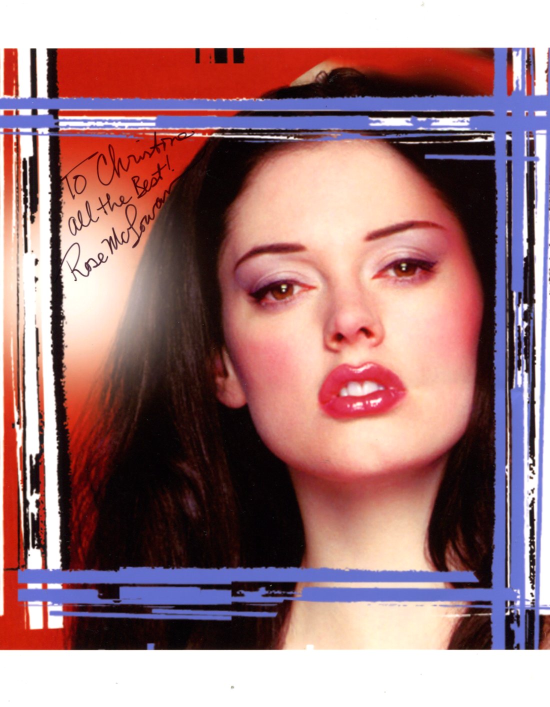 Rose McGowan Autograph Autogramm | ID 15671483859325
