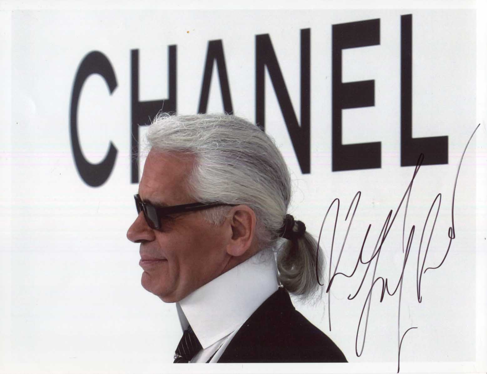 Karl Lagerfeld Autograph Autogramm | ID 15677747429757