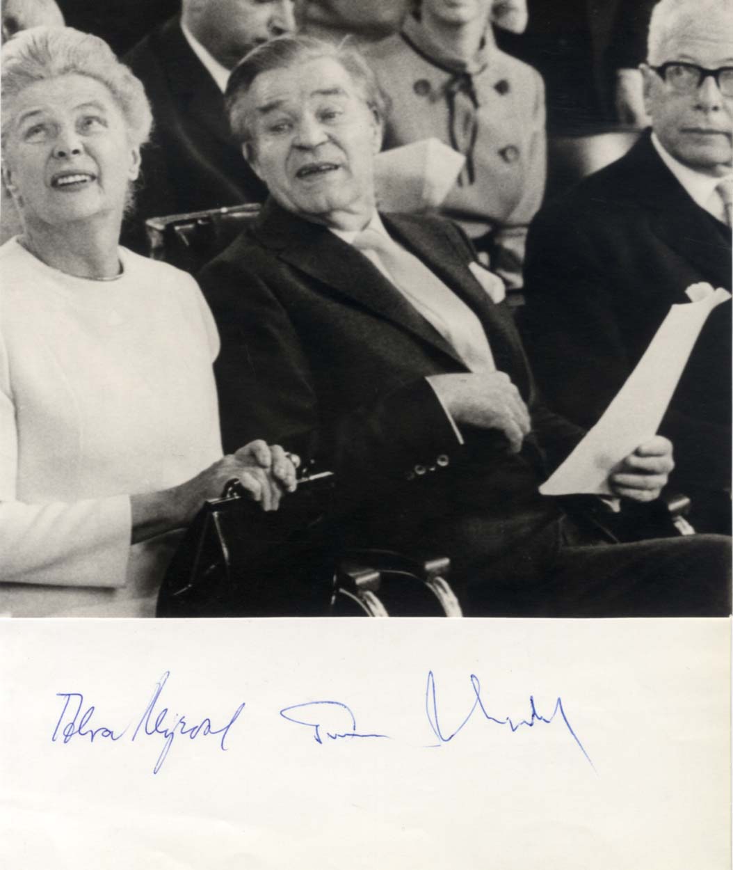 Gunnar Myrdal Autograph Autogramm | ID 15679366234493