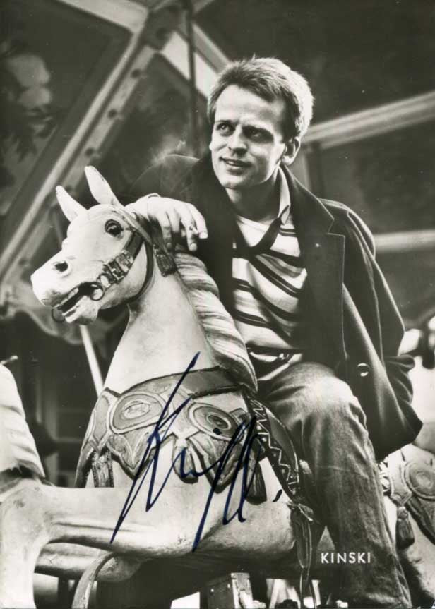 Klaus Kinski Autograph Autogramm | ID 15681544880509
