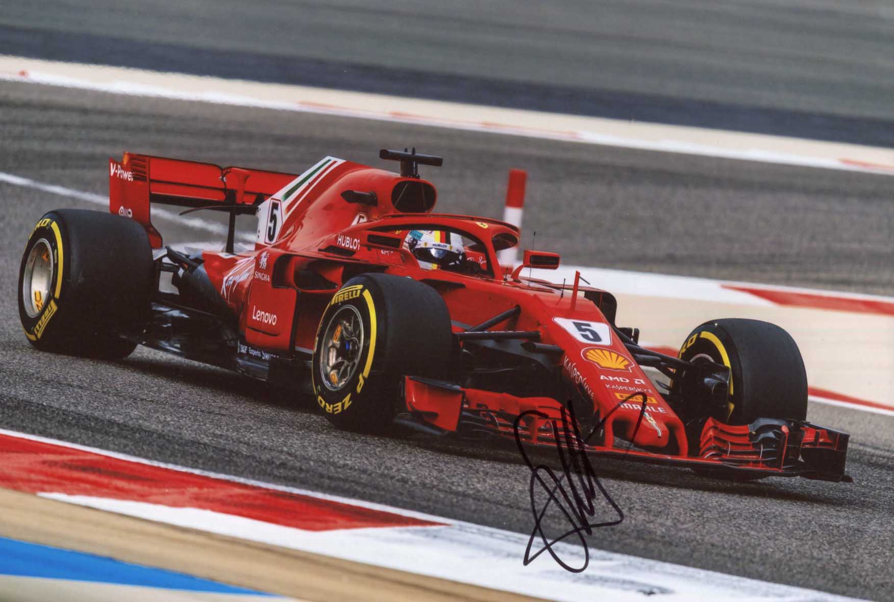 Sebastian Vettel Autograph Autogramm | ID 15682147910013
