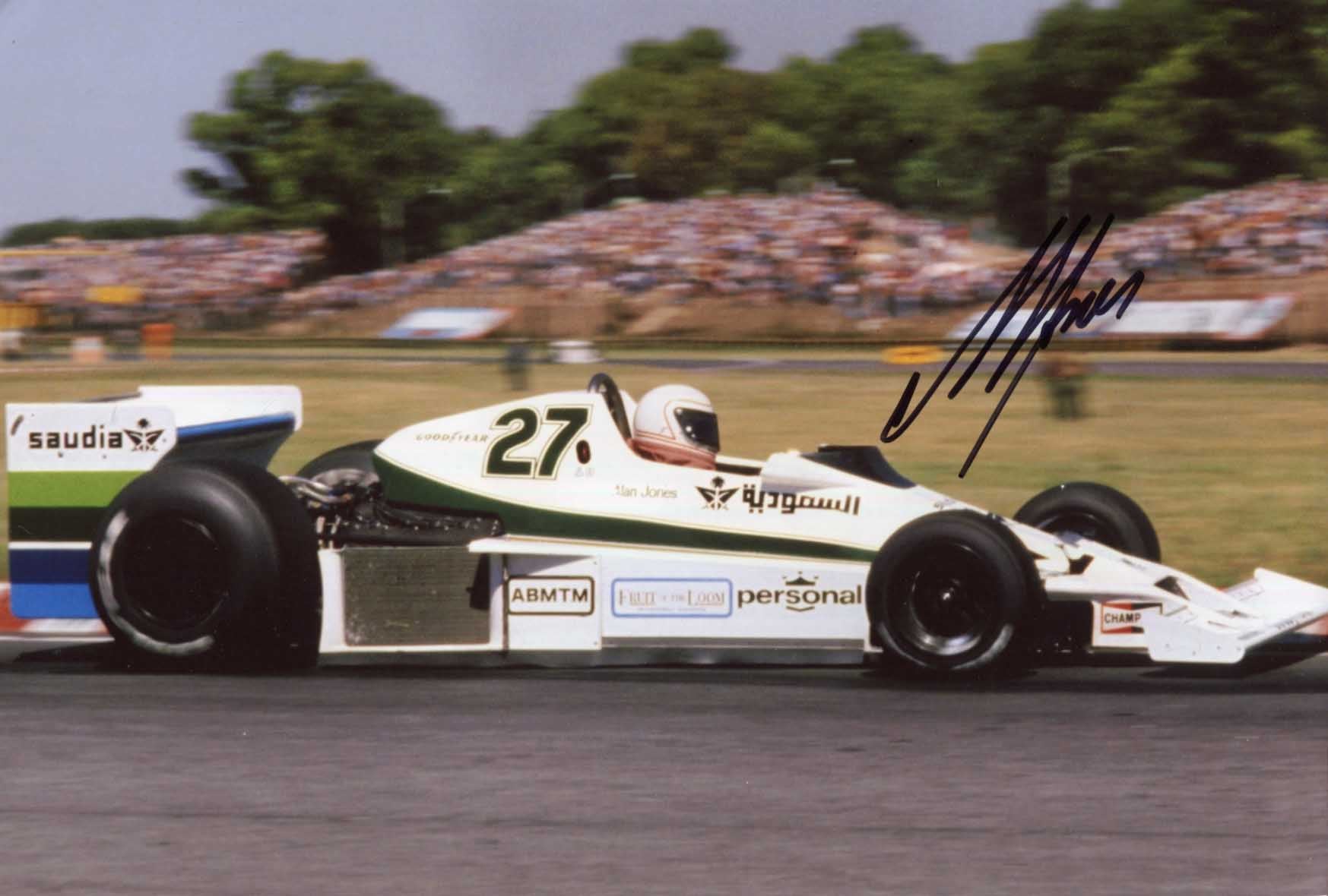 Alan Jones Autograph Autogramm | ID 15682274656637