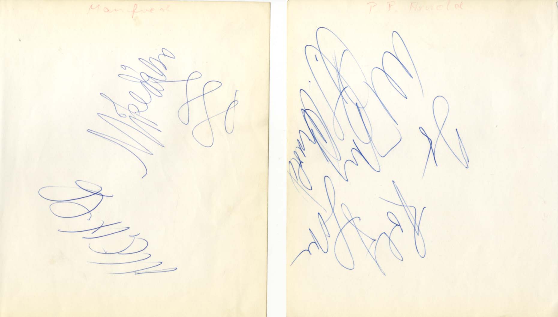 Cat Stevens & Small Faces Autographs