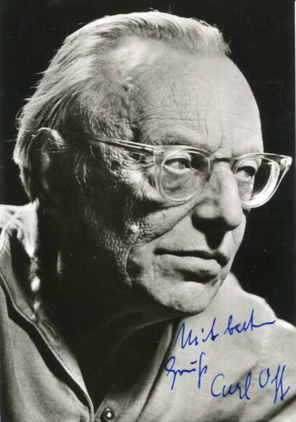Carl Orff Autograph Autogramm | ID 15690808197501
