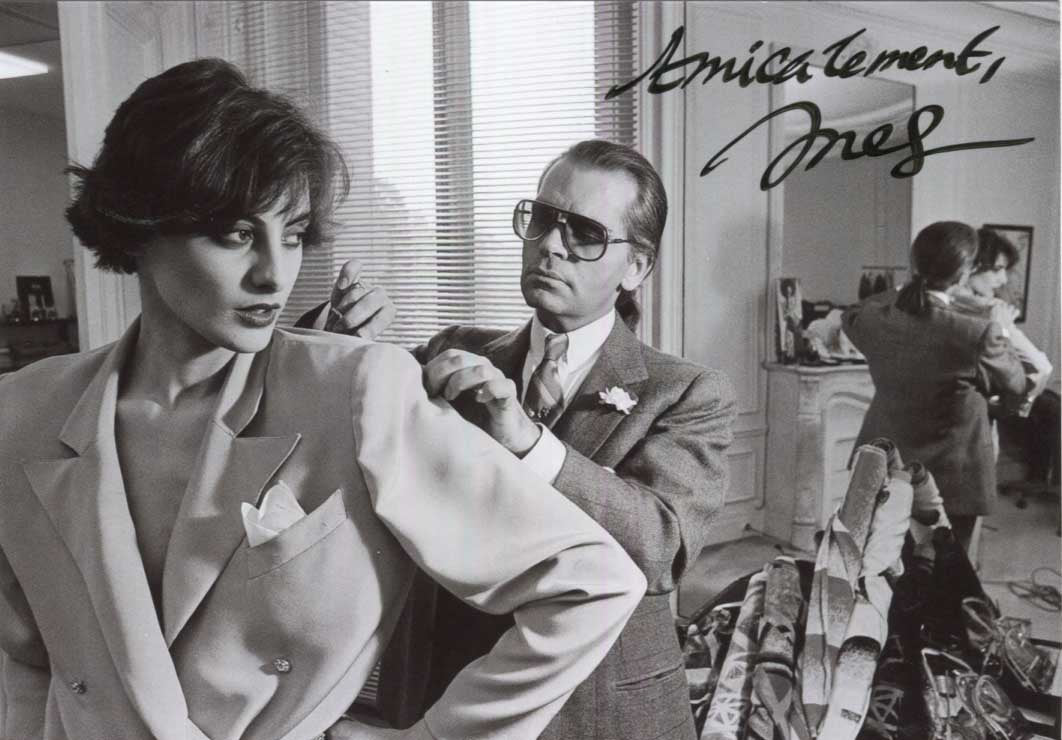 Ines de La Fressange Autograph Autogramm | ID 15693596197245