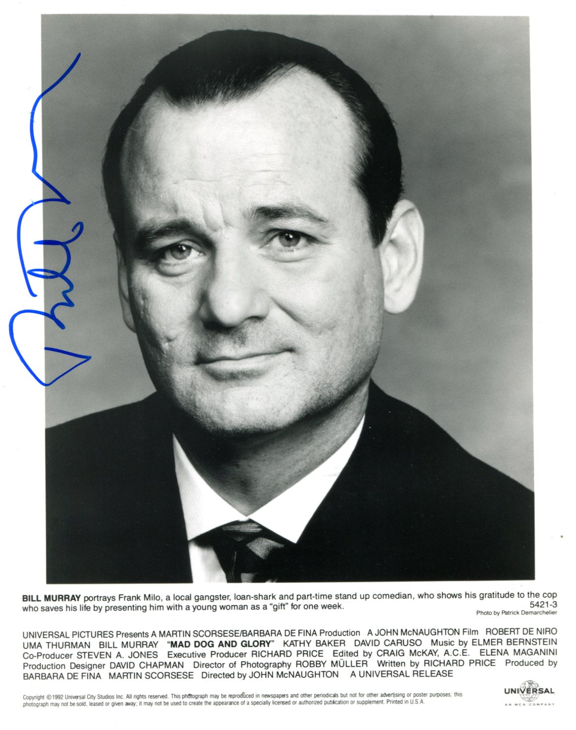 Bill Murray Autograph Autogramm | ID 15695475835261