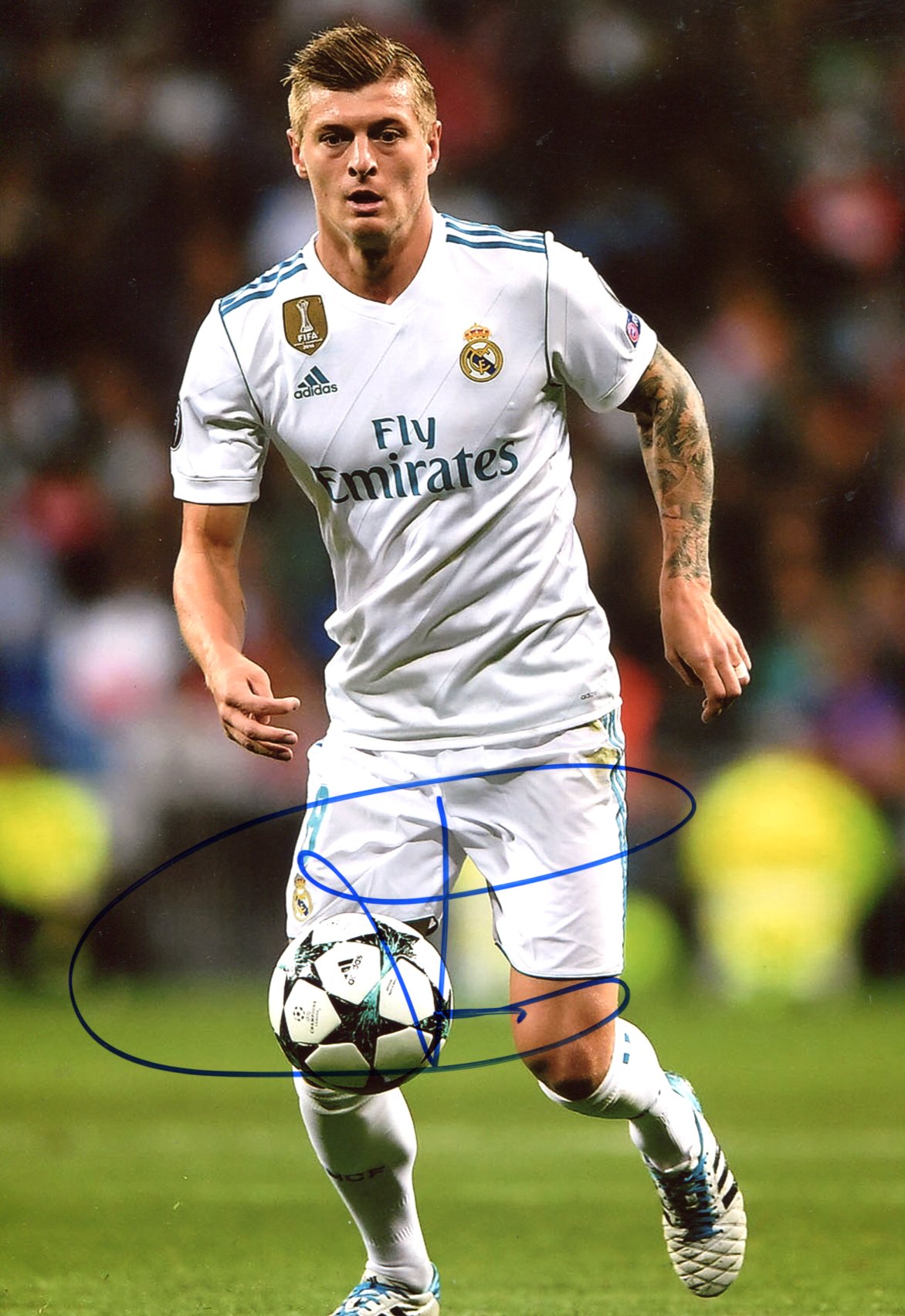 Toni Kroos Autograph Autogramm | ID 15697382965629