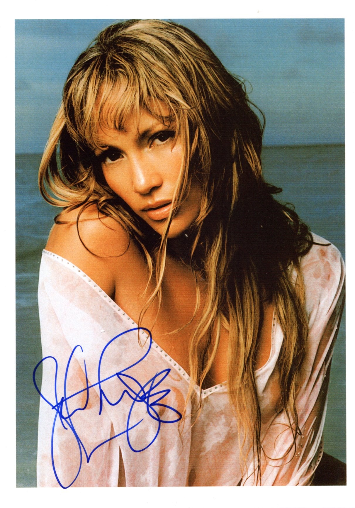 Jennifer Lopez autograph, IP signed photograph