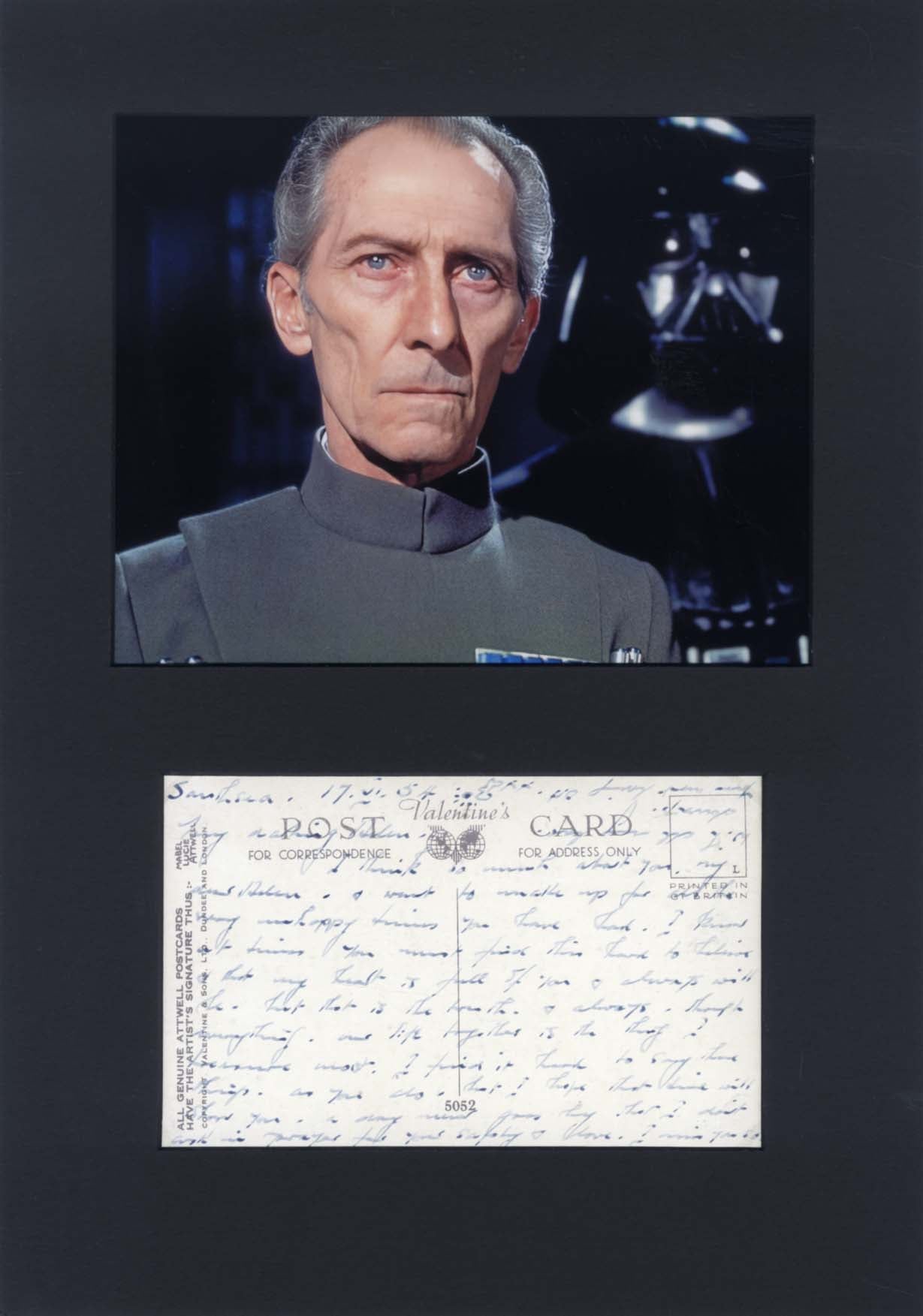 Peter Cushing Autogramm