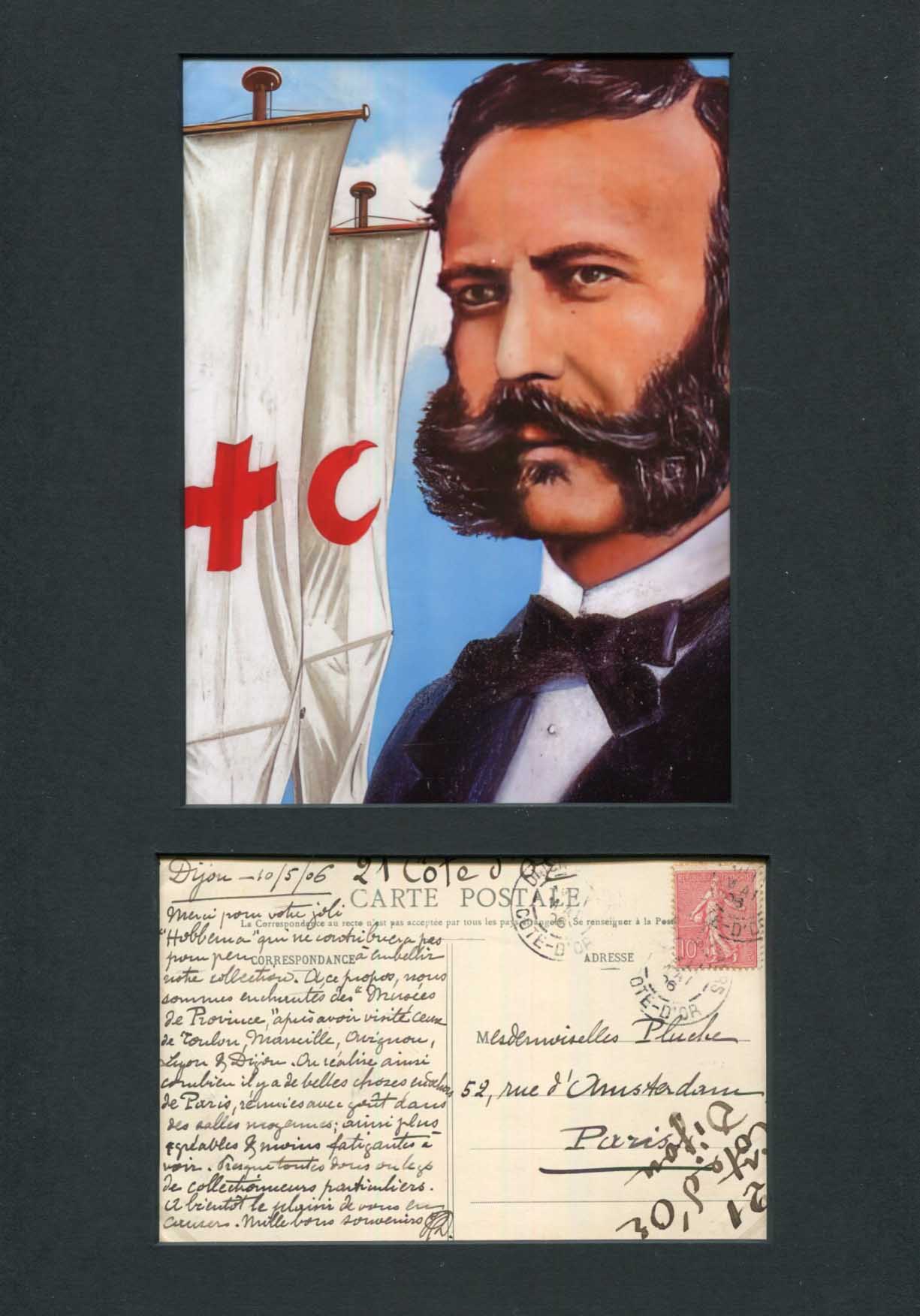 Henry Dunant Autogramm