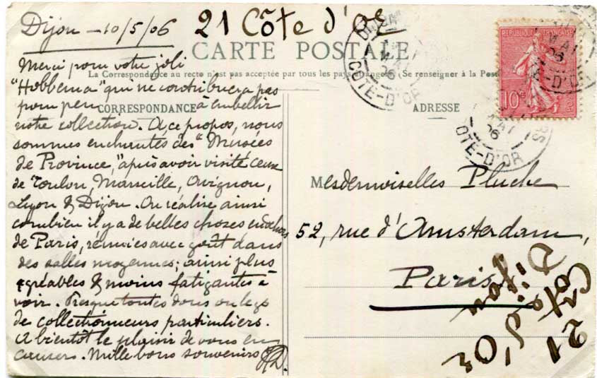 Henry Dunant Autogramm