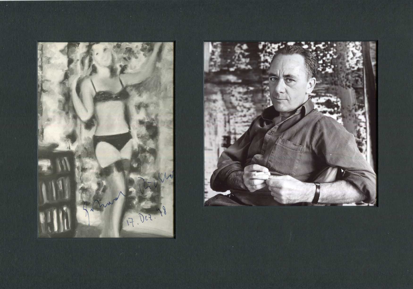 Gerhard Richter Autograph Autogramm | ID 15719604126077