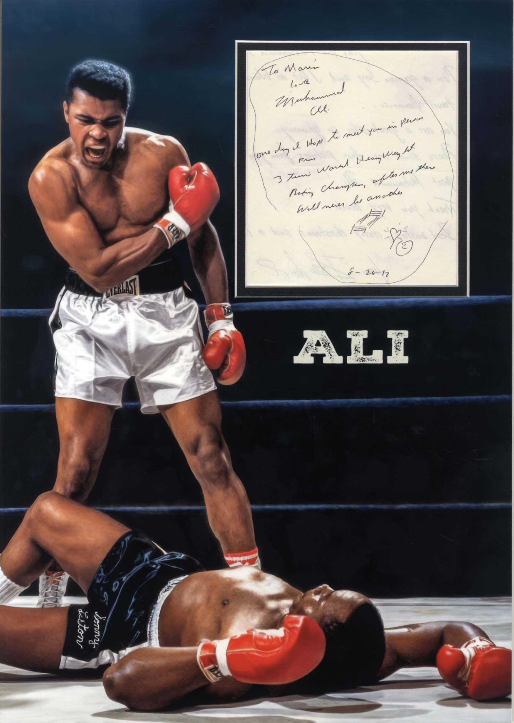 Muhammad Ali Autograph