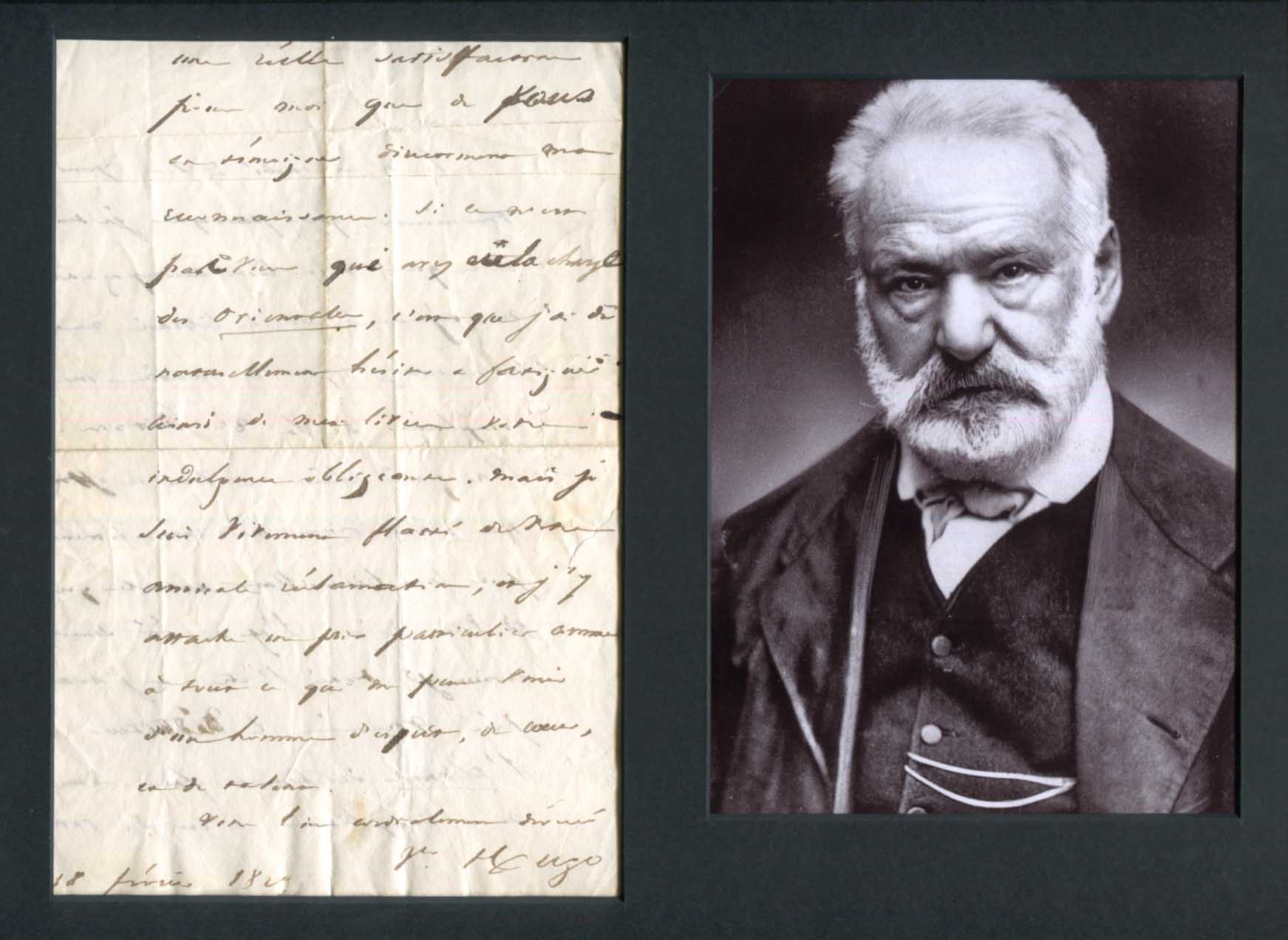 Victor Hugo Autograph