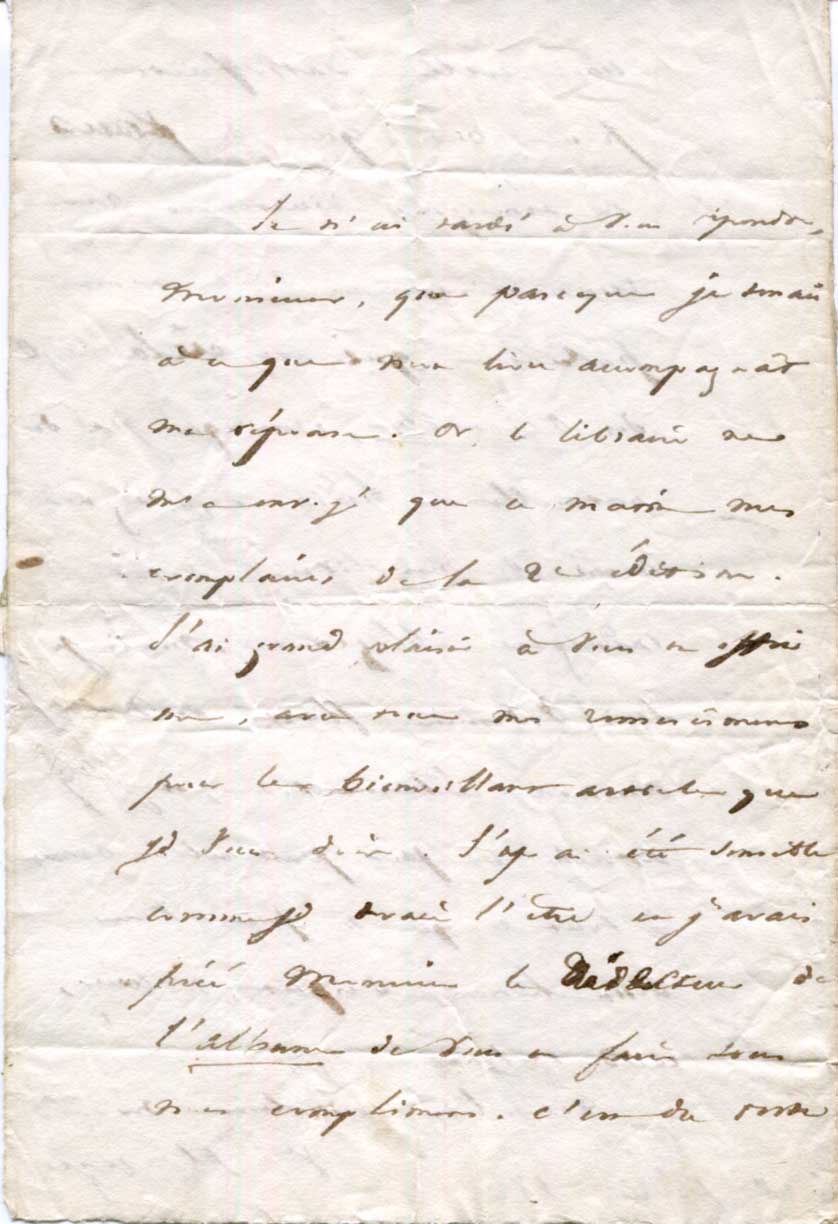 Victor Hugo Autograph