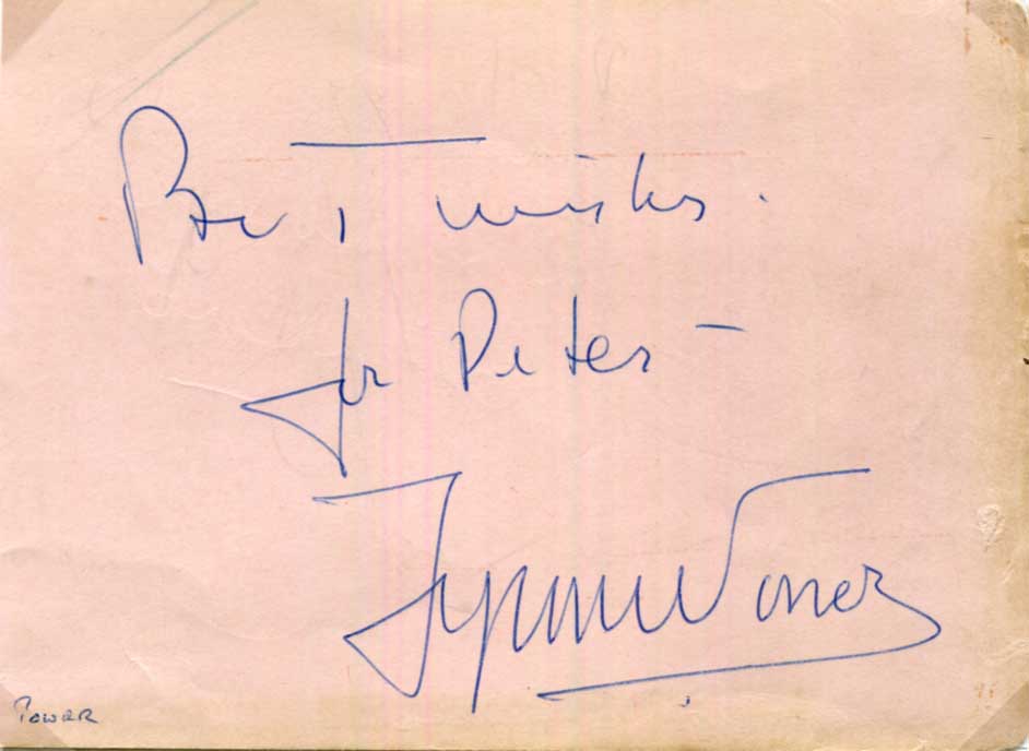 Tyrone Power Autograph Autogramm | ID 15726706393469