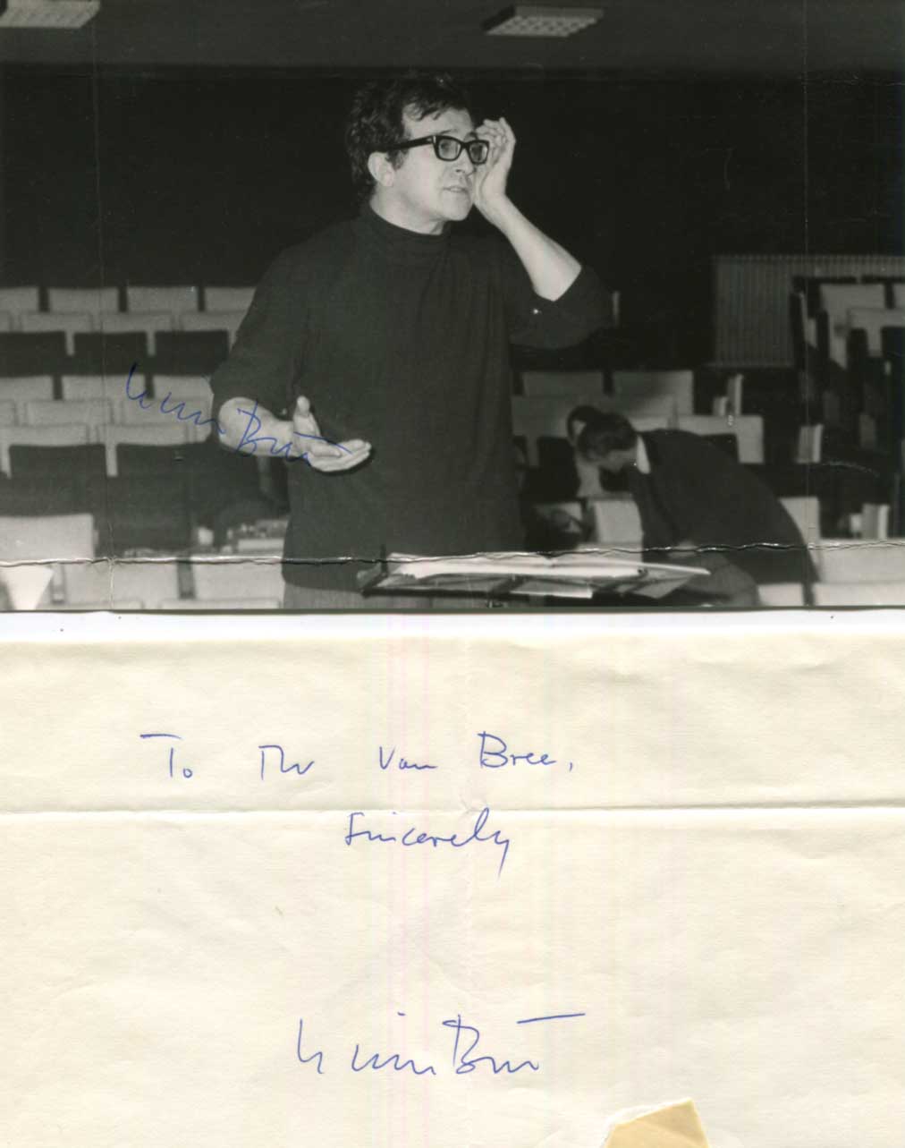 Luciano Berio Autograph Autogramm | ID 15728819437949
