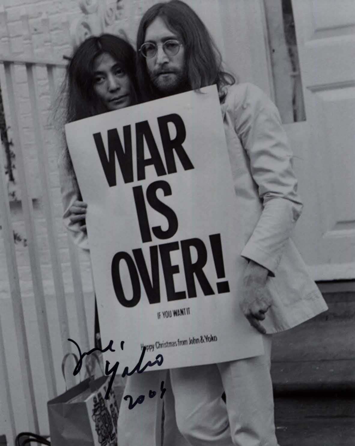 Yoko Ono Autograph Autogramm | ID 15733193081213