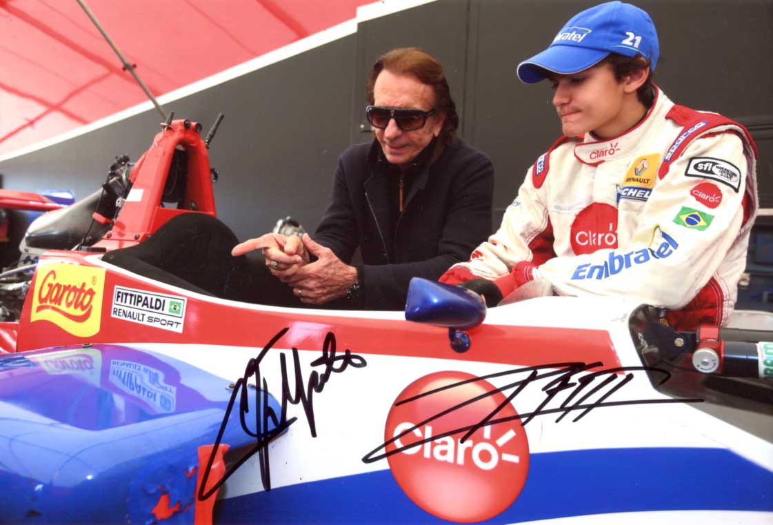 Pietro & Emerson Fittipaldi Autograph Autogramm | ID 15742732697981