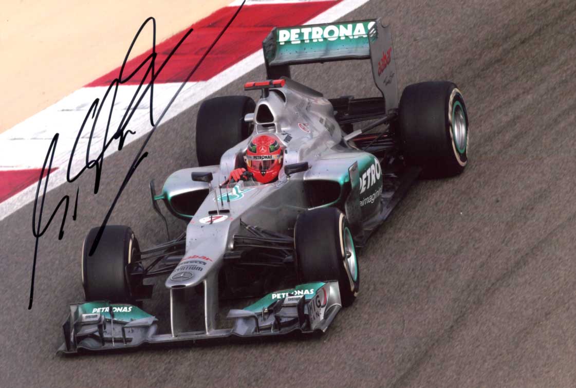 Michael Schumacher Autograph Autogramm | ID 15742796431741