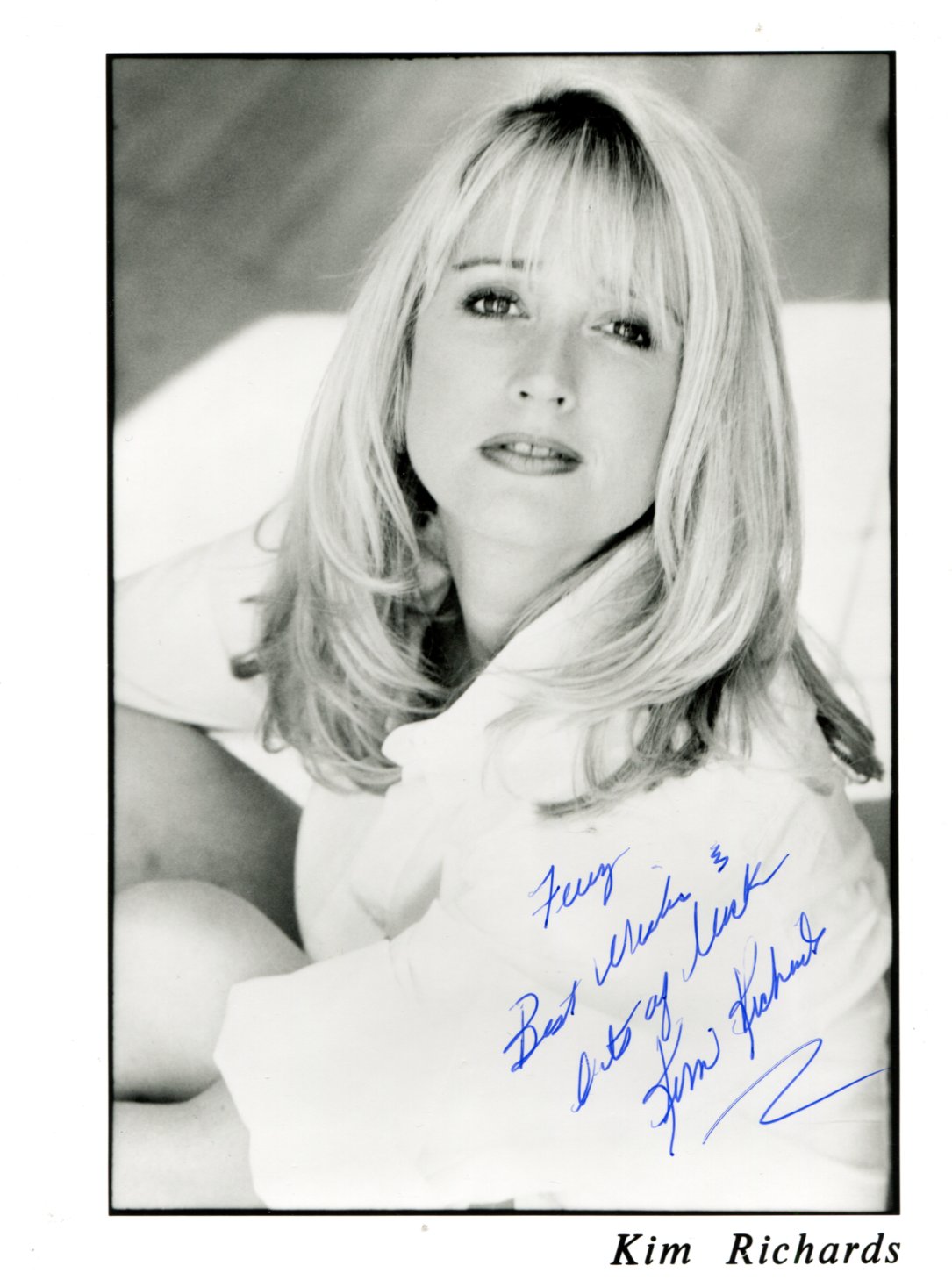 Kim Richards Autograph Autogramm | ID 15749985206653