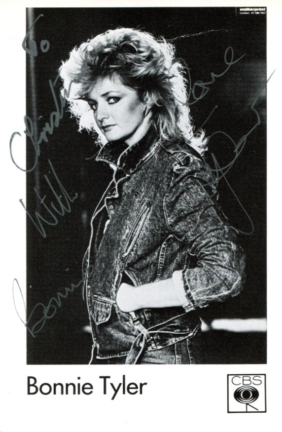 Bonnie Tyler Autograph Autogramm | ID 15762099667325
