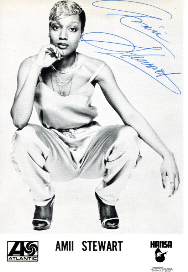 Amii Stewart Autograph Autogramm | ID 15762132894077