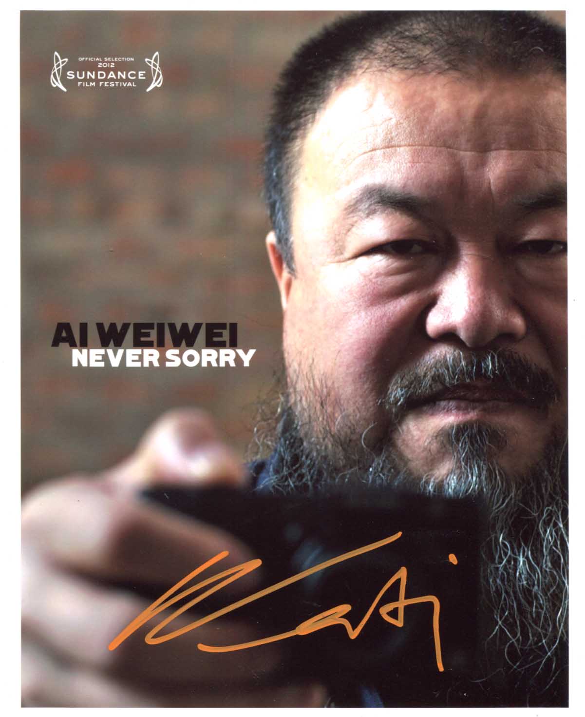Ai Weiwei Autograph Autogramm | ID 15765613805949