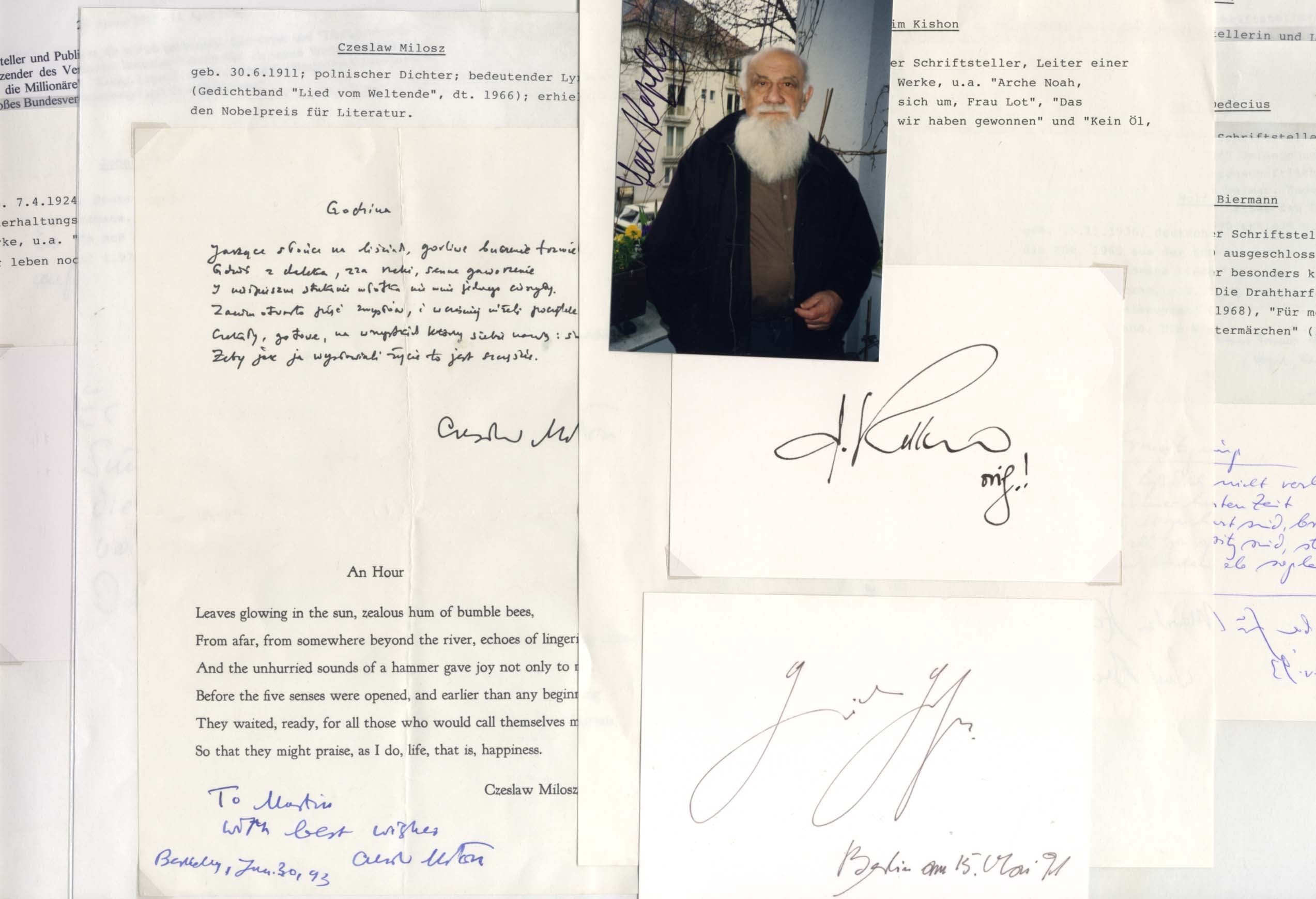 International Novelists (40) Autographs