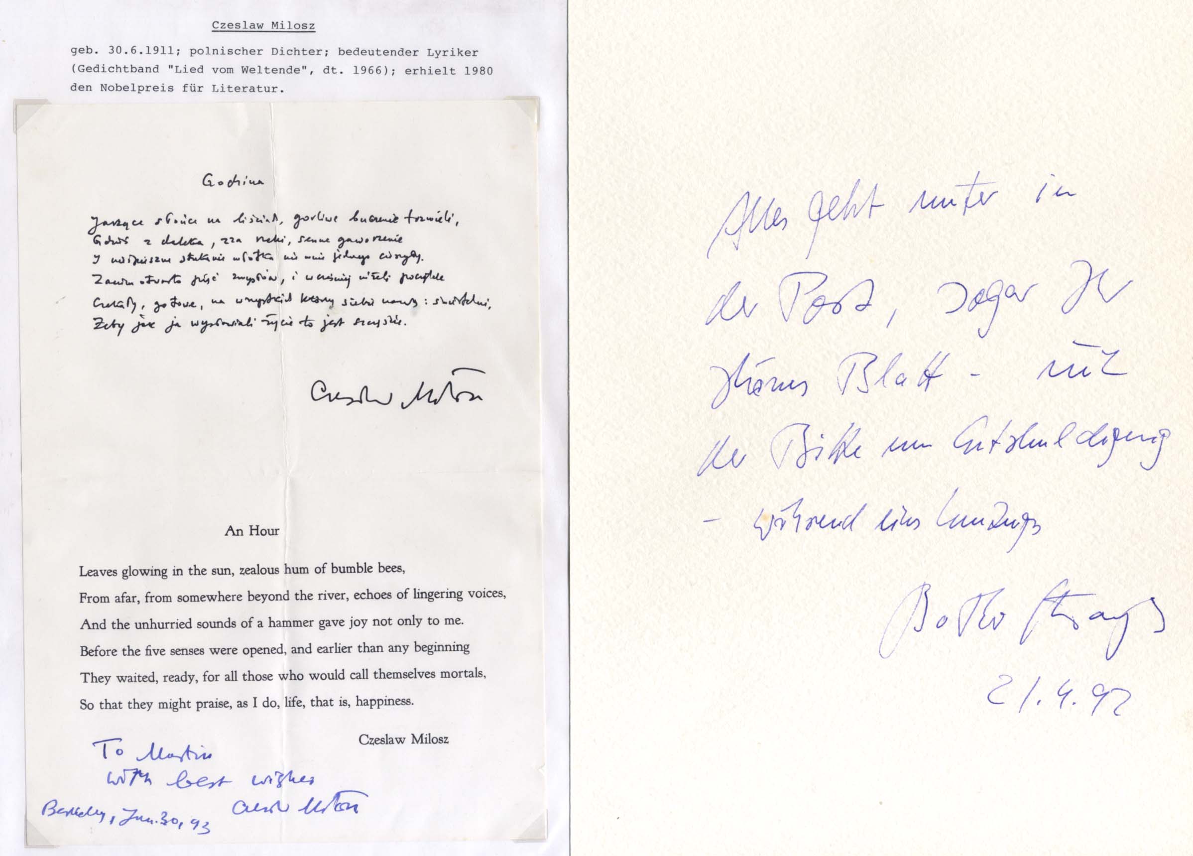 International Novelists (40) Autographs