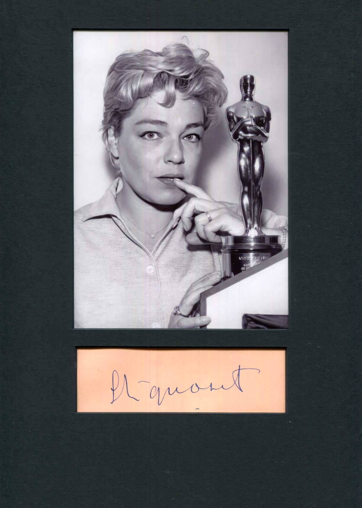 Simone Signoret Autograph Autogramm | ID 15771496710525