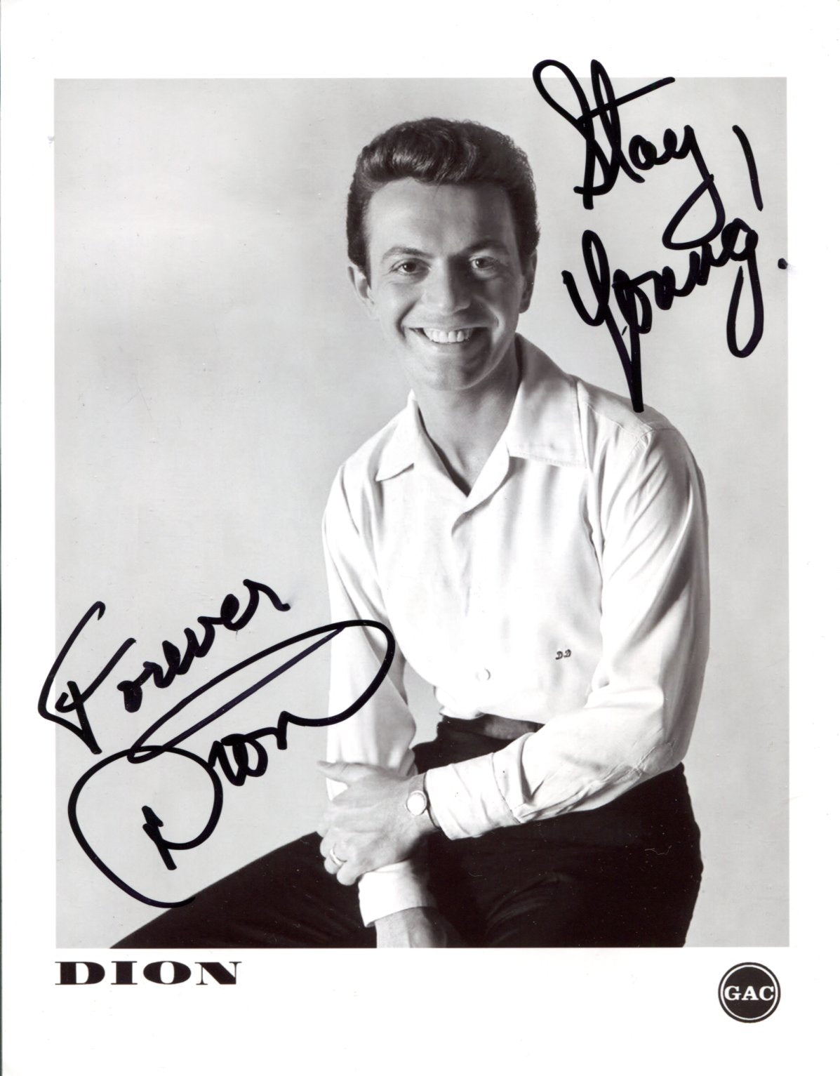 Dion DiMucci Autograph Autogramm | ID 15773674078589