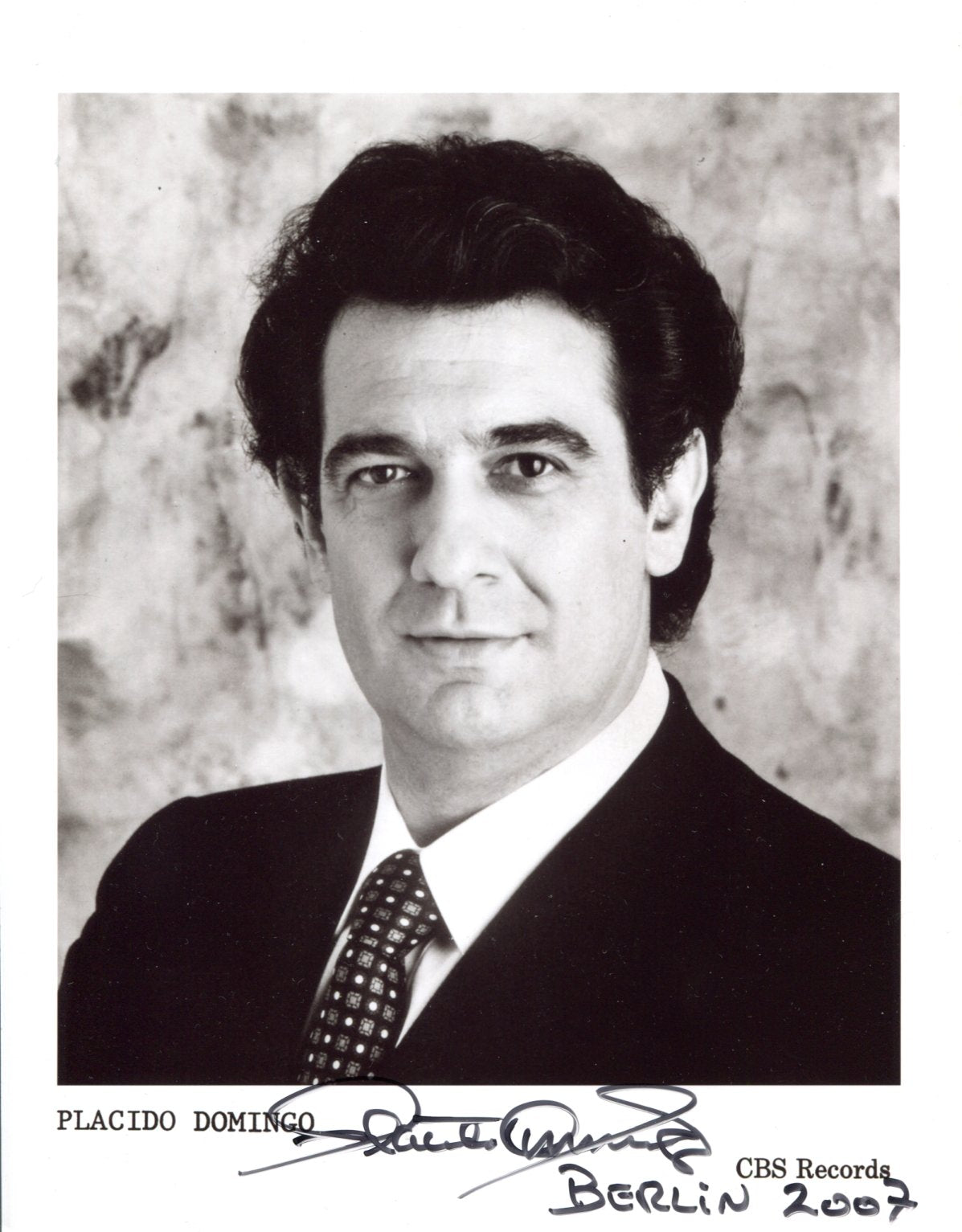 Placido Domingo Autograph Autogramm | ID 15773675553149