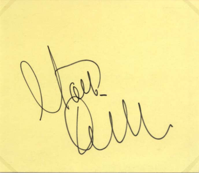 Gene Hackman & Matt Dillon Autographs