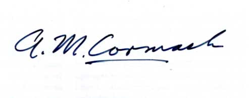 Allan McLeod Cormack Autograph Autogramm | ID 15777973567869