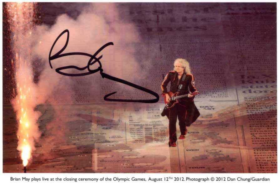 Brian May Autograph Autogramm | ID 15778490843517