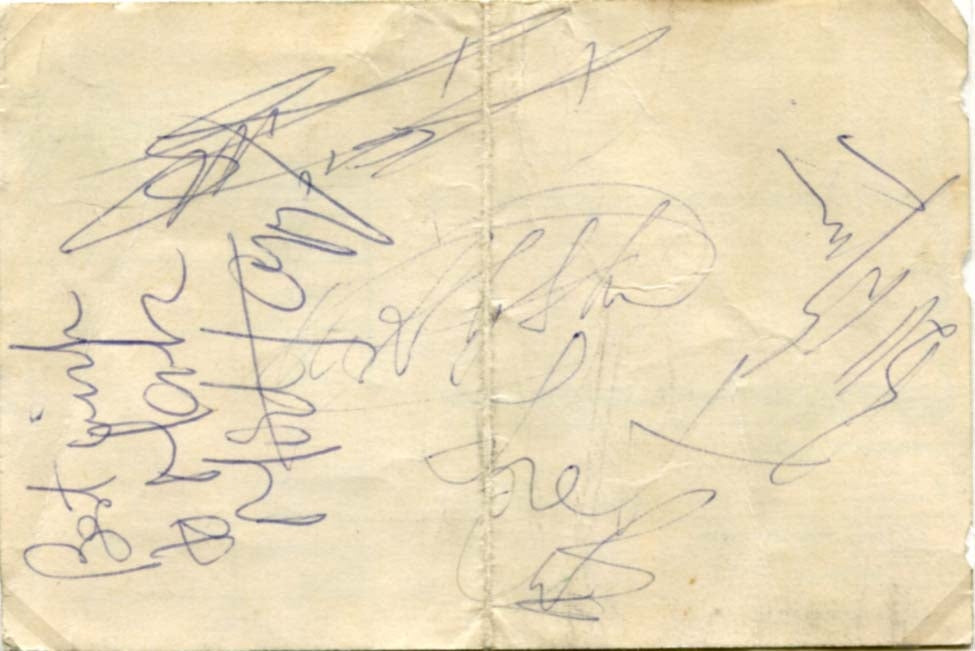 The Rolling Stones (band) Autographs