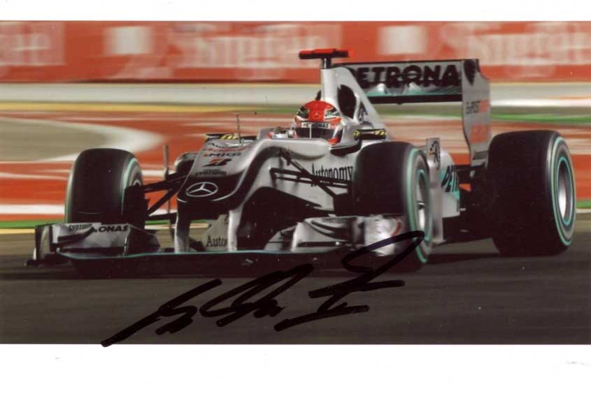 Michael Schumacher Autograph Autogramm | ID 15781353455997