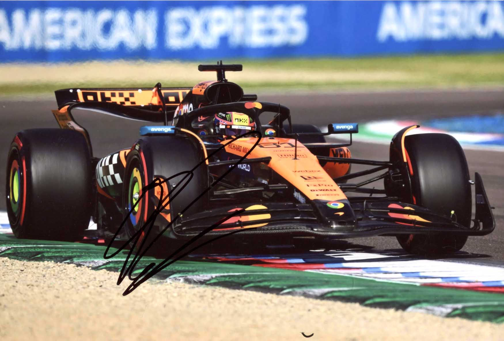 Oscar Piastri Autograph Autogramm | ID 15781467849085