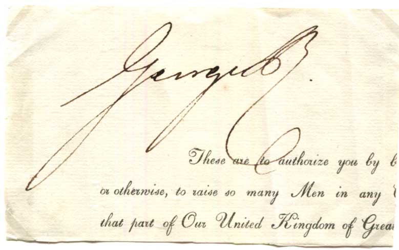 George IV Autograph Autogramm | ID 15786478829949