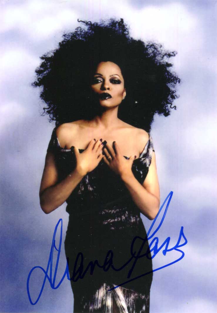 Diana Ross Autograph Autogramm | ID 15786772431229