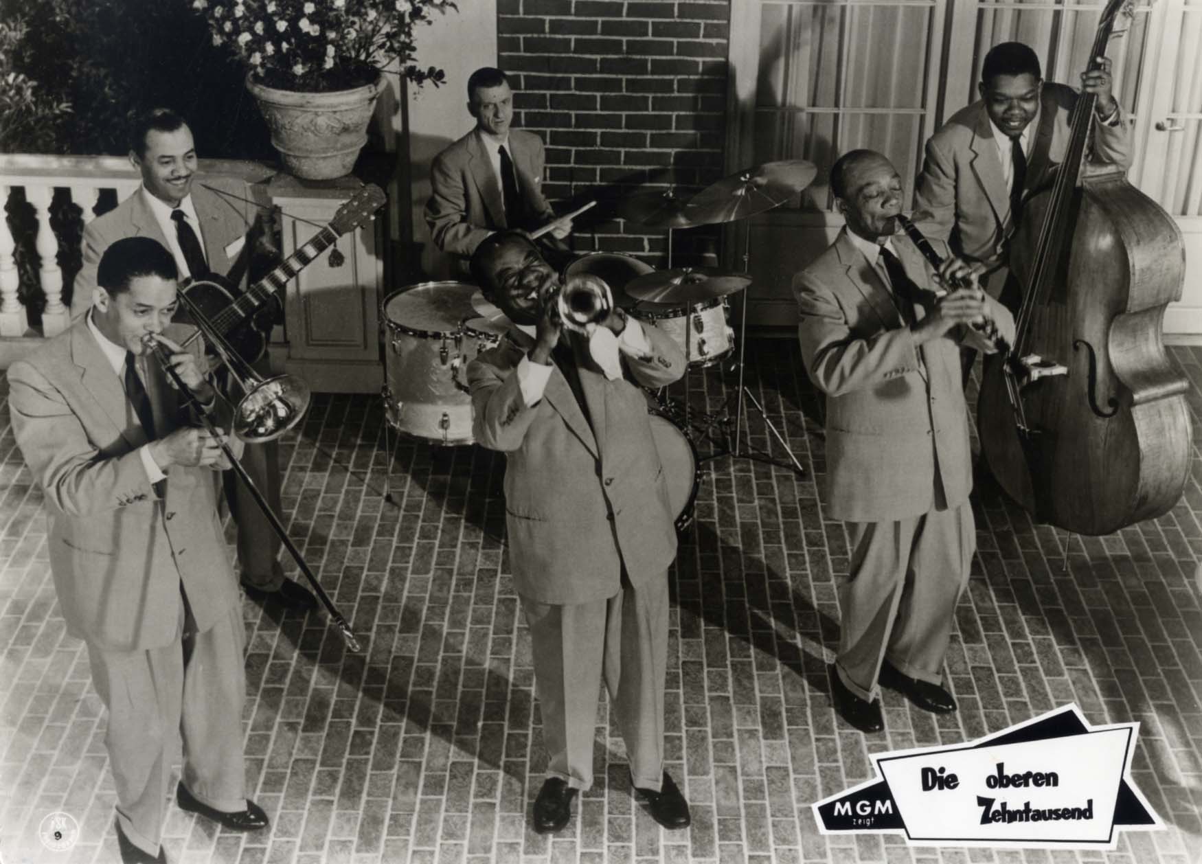 Louis Armstrong & Band Members Autographs