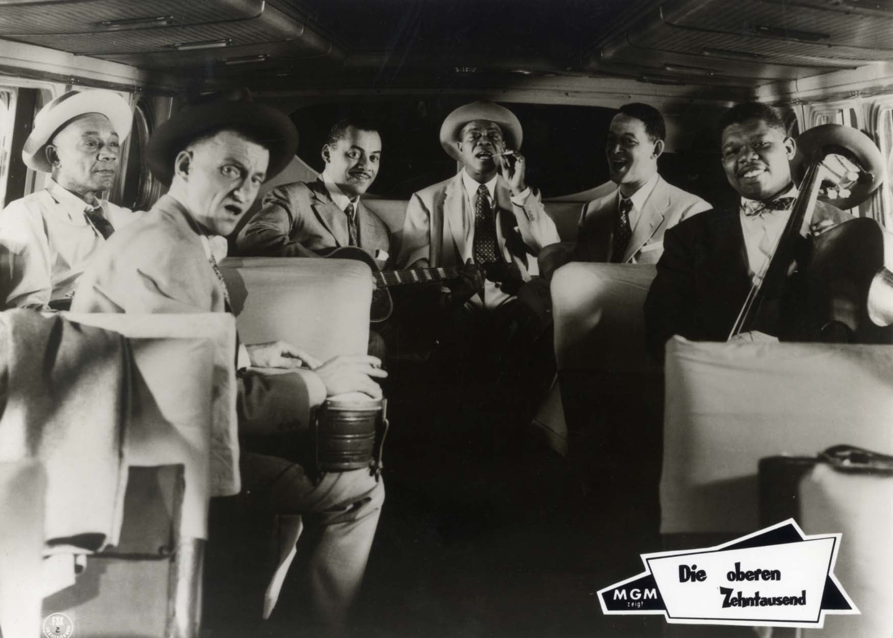 Louis Armstrong & Band Members Autographs