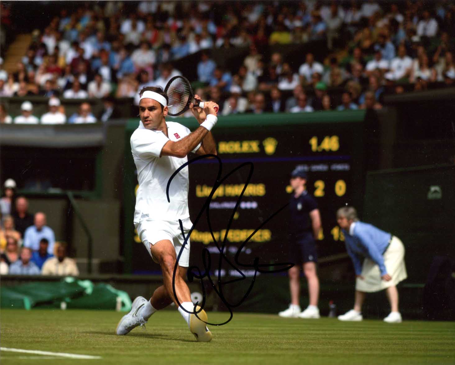 Roger Federer Autograph Autogramm | ID 15790336016765