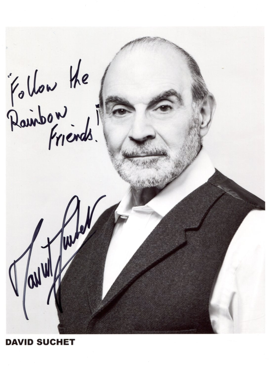 David Suchet Autograph